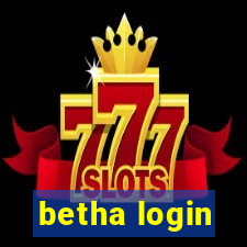 betha login